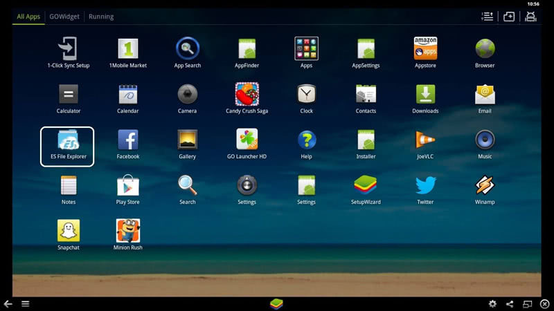 Эмулятор Android -BlueStacks