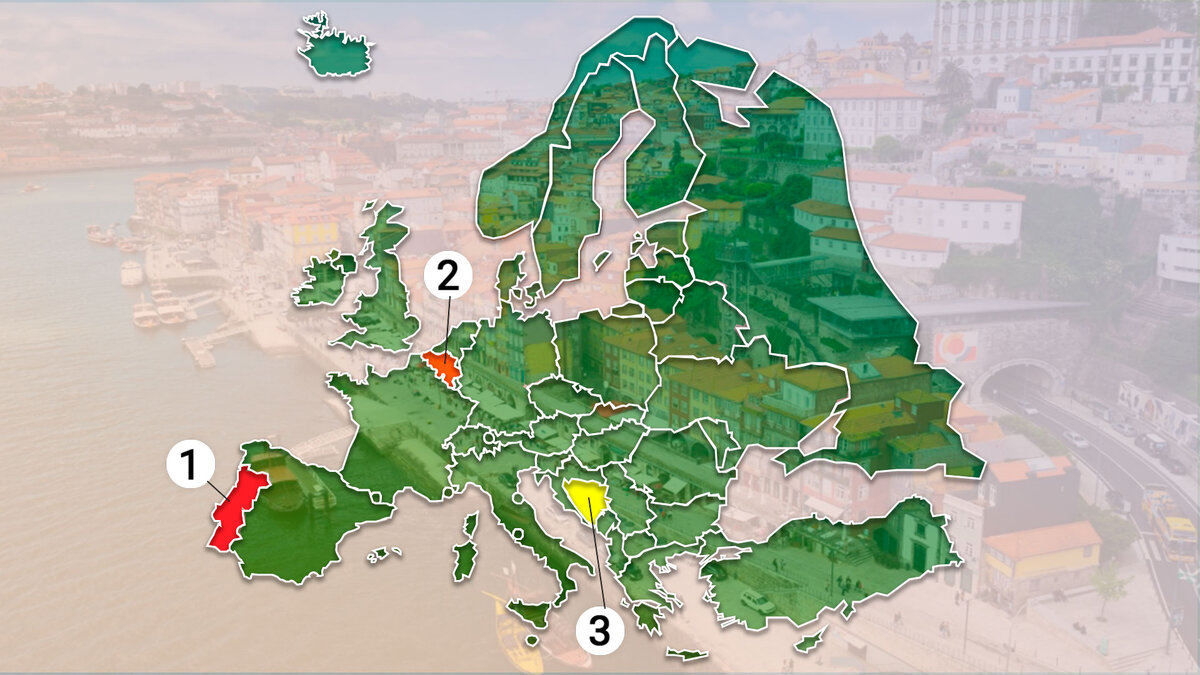 Знаешь ли ты, где на карте находится Португалия? | География | Дзен