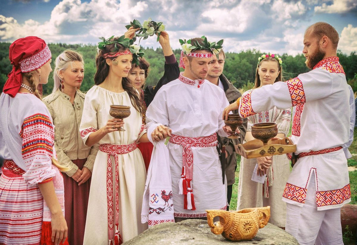 Славянская свадьба