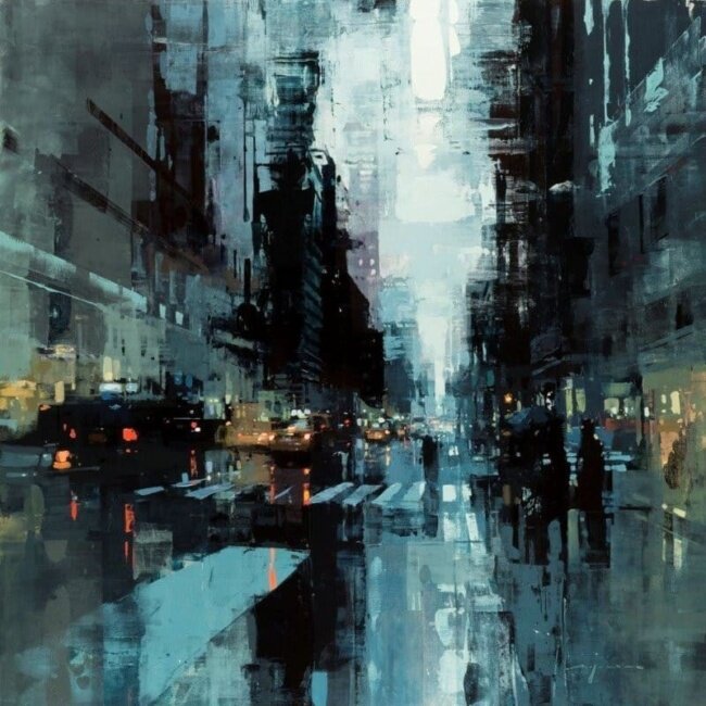 Автор картины Джереми Манн (by Jeremy Mann)