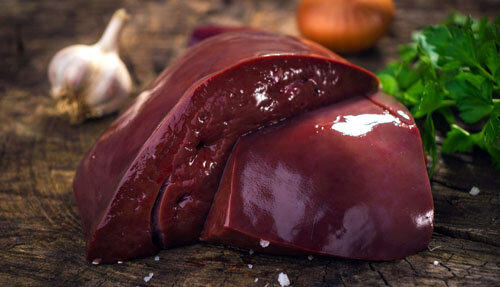 1. Баранья или телячья печень (330-400 мкг);