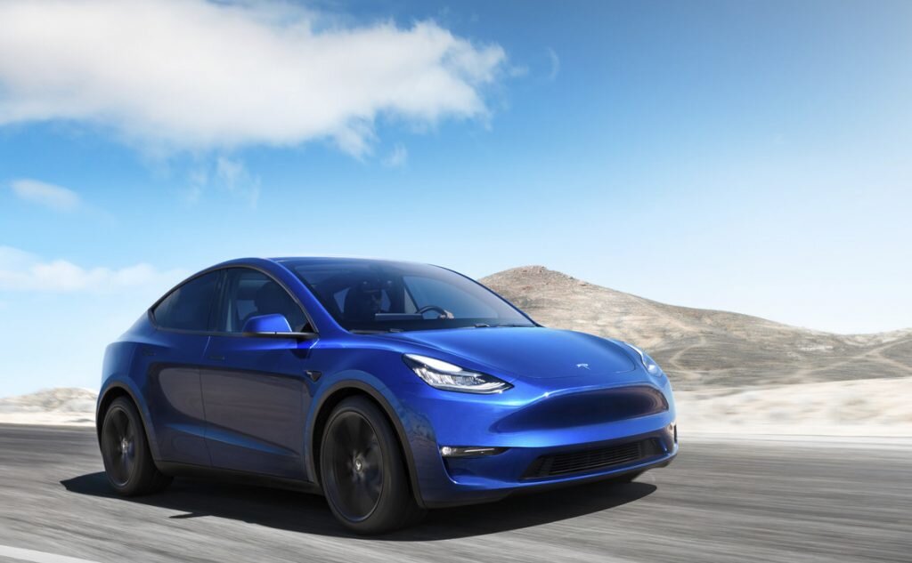 Новый электрический SUV Tesla Model Y. 
Фото: Tesla