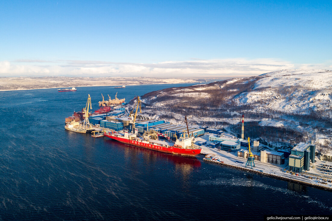 Мурманск с высоты: столица Заполярья и город моряков | Gelio | Слава  Степанов | Дзен