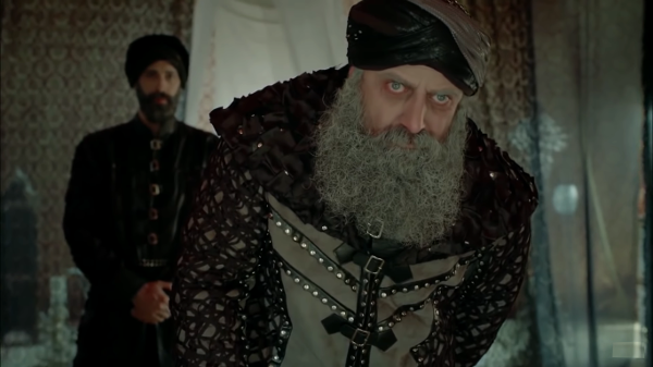 Султан Сулейман. Стоп-кадр из сериала "Великолепный век".