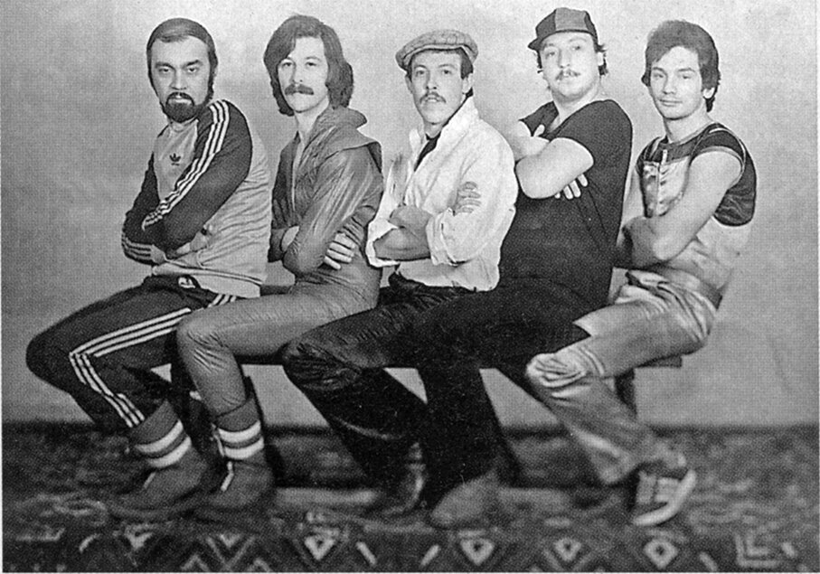 Группа «Машина времени» в начале 1980-х годов