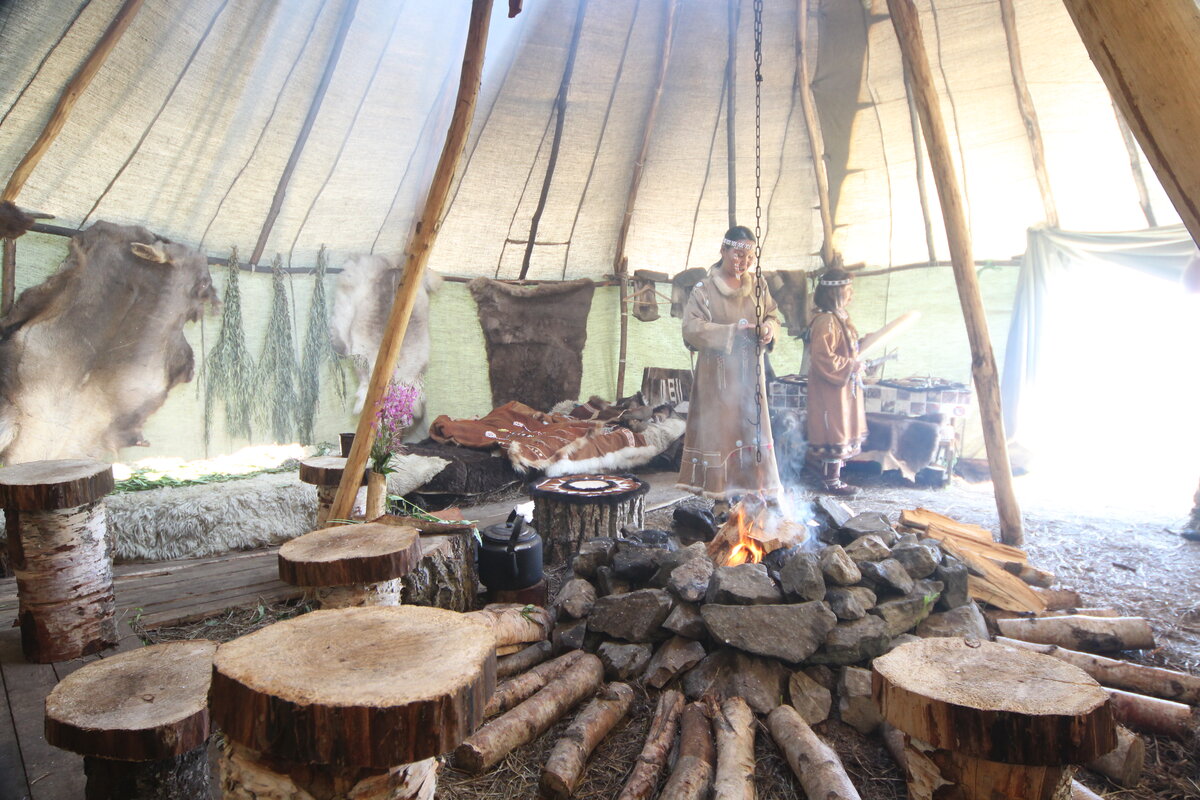 Жилище народов дальнего востока. Яранга Коряков. Яранга Камчатка. Корякское стойбище Камчатка.