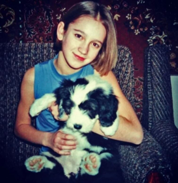 Ольга Бузова в детстве