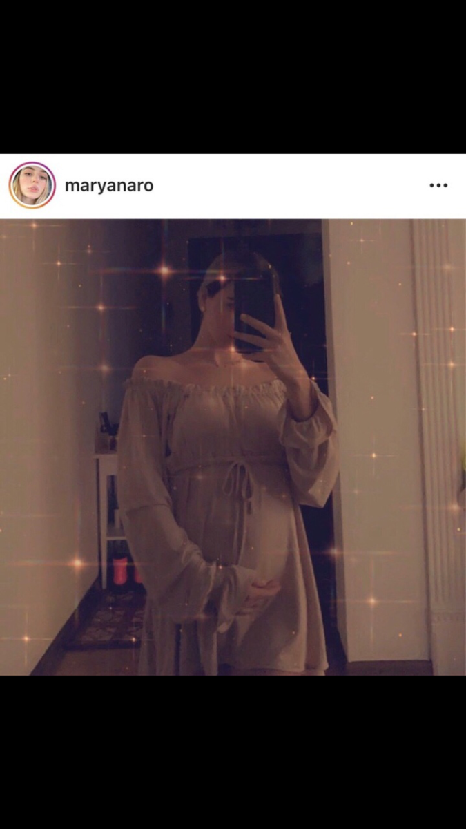 Марьяна ничего не говорила, и закинула пост в Instagram. Как интересно они его нвызовут???? По животу можно сказать что это не 1 месяц. Про это можно многое говорить, но она ещё ничего не говорит.