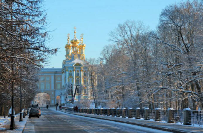 Питер зимой очень красив