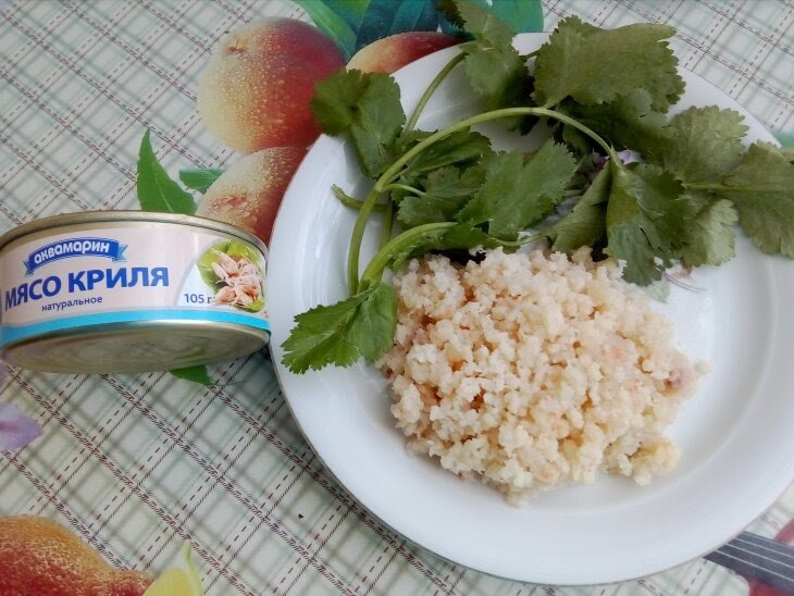 Мясо криля консервированное