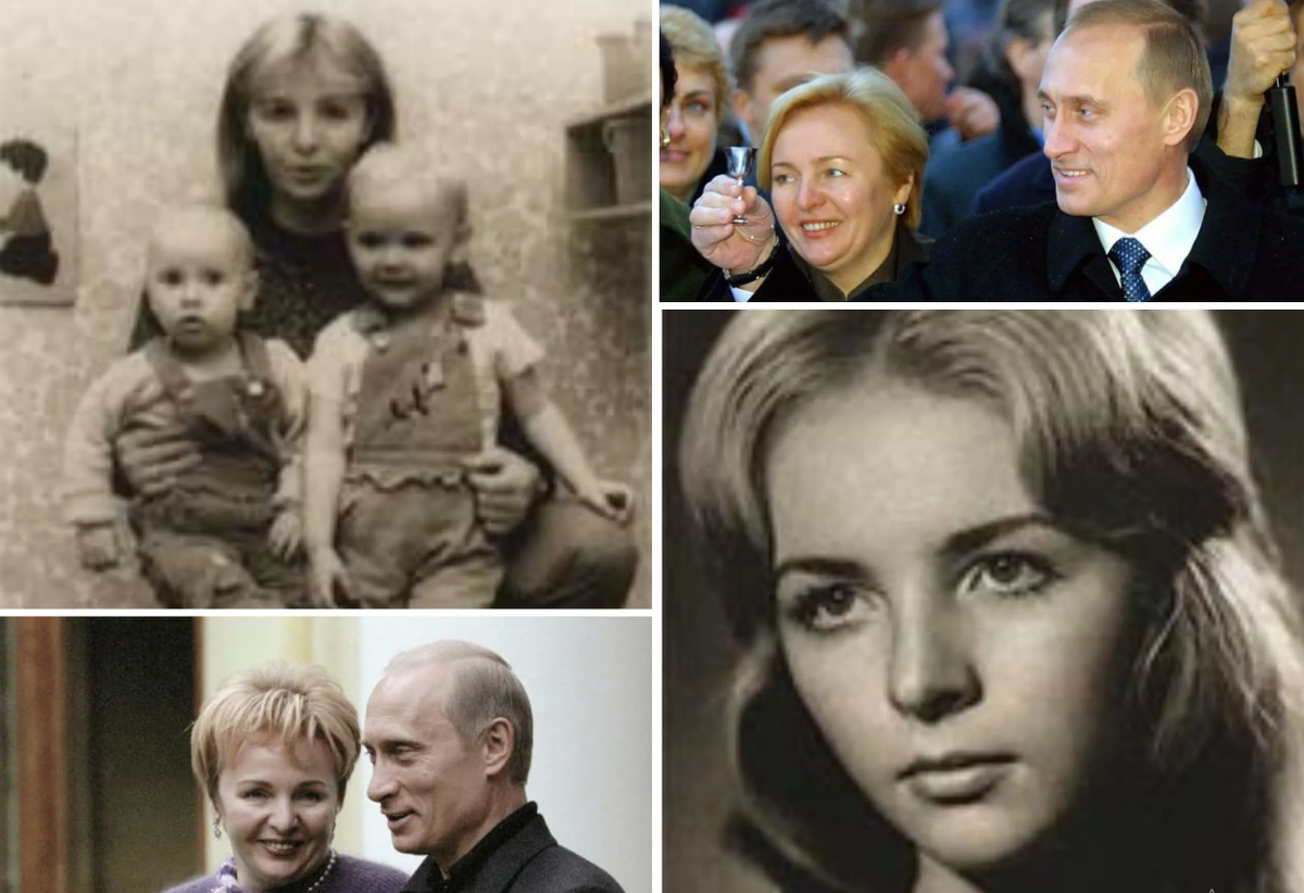 Людмила Путина в молодости
