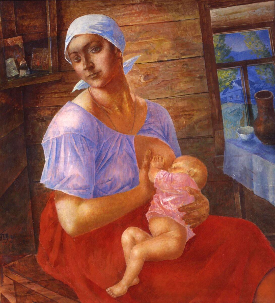 К.С. Петров-Водкин (1878-1939).Мать.1915.
