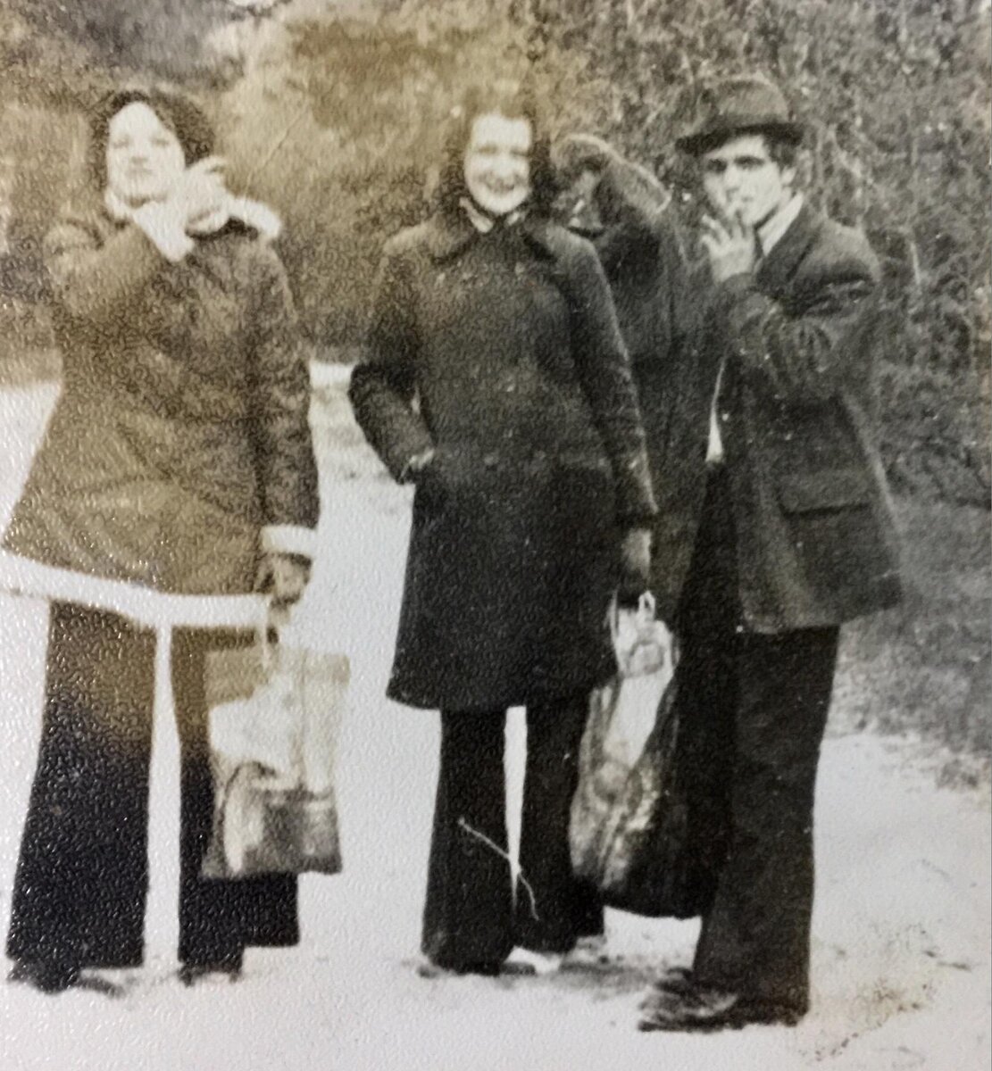 1970-е годы, Соловьёвка, Рубан Нина Григорьевна, Самосват Татьяна Васильевна, Рубан Фёдор Васильевич