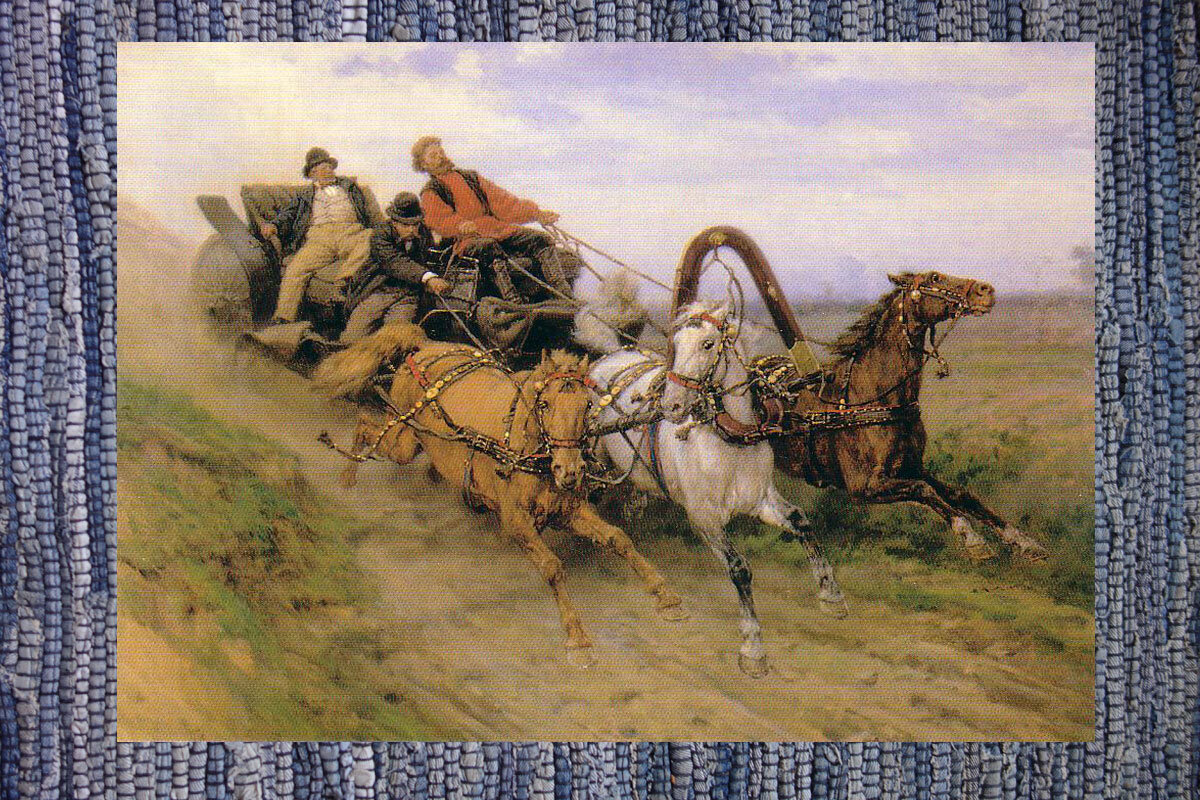 Ковалевский «Понесли». 1884