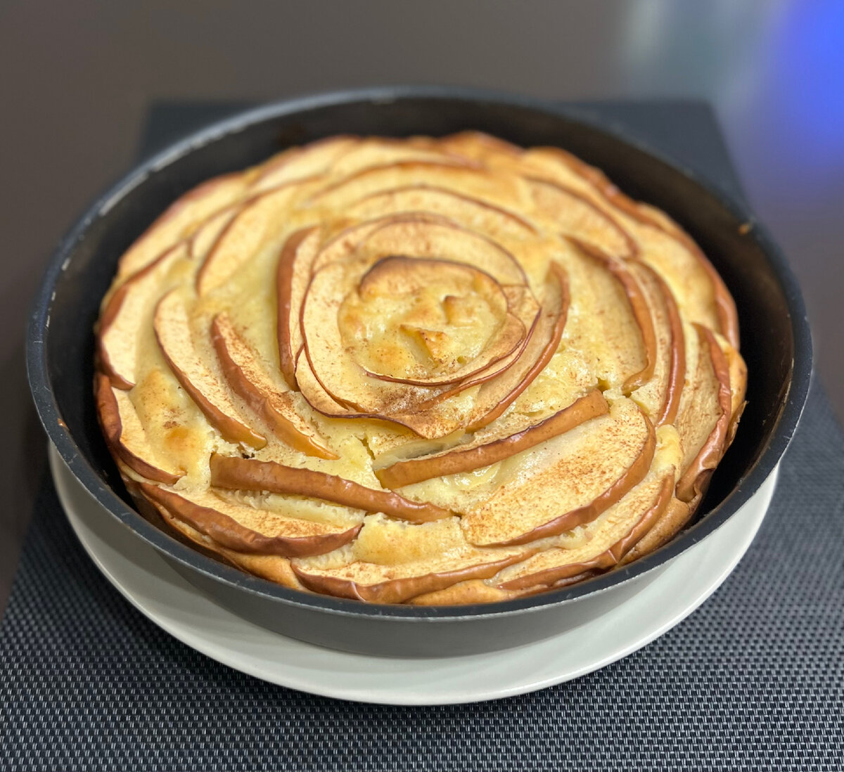 Пирог «чайная роза»