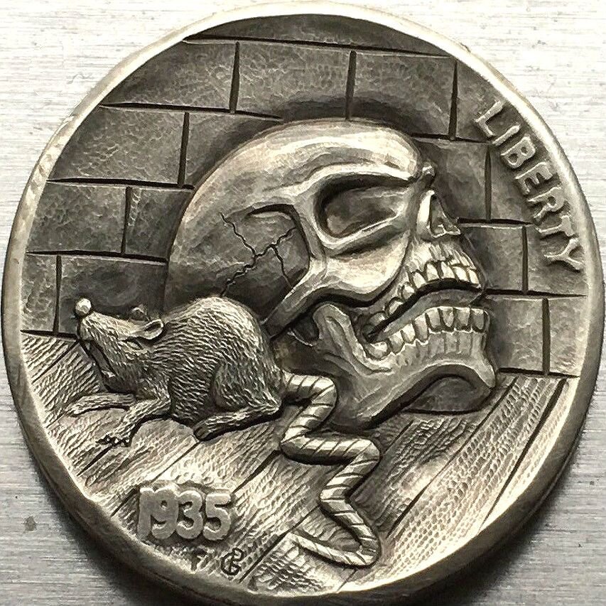 Хобо никель монеты. Хобо Монетка. Монета Хобо-никель Летучий кабан. Hobo Nickel монеты монстры.