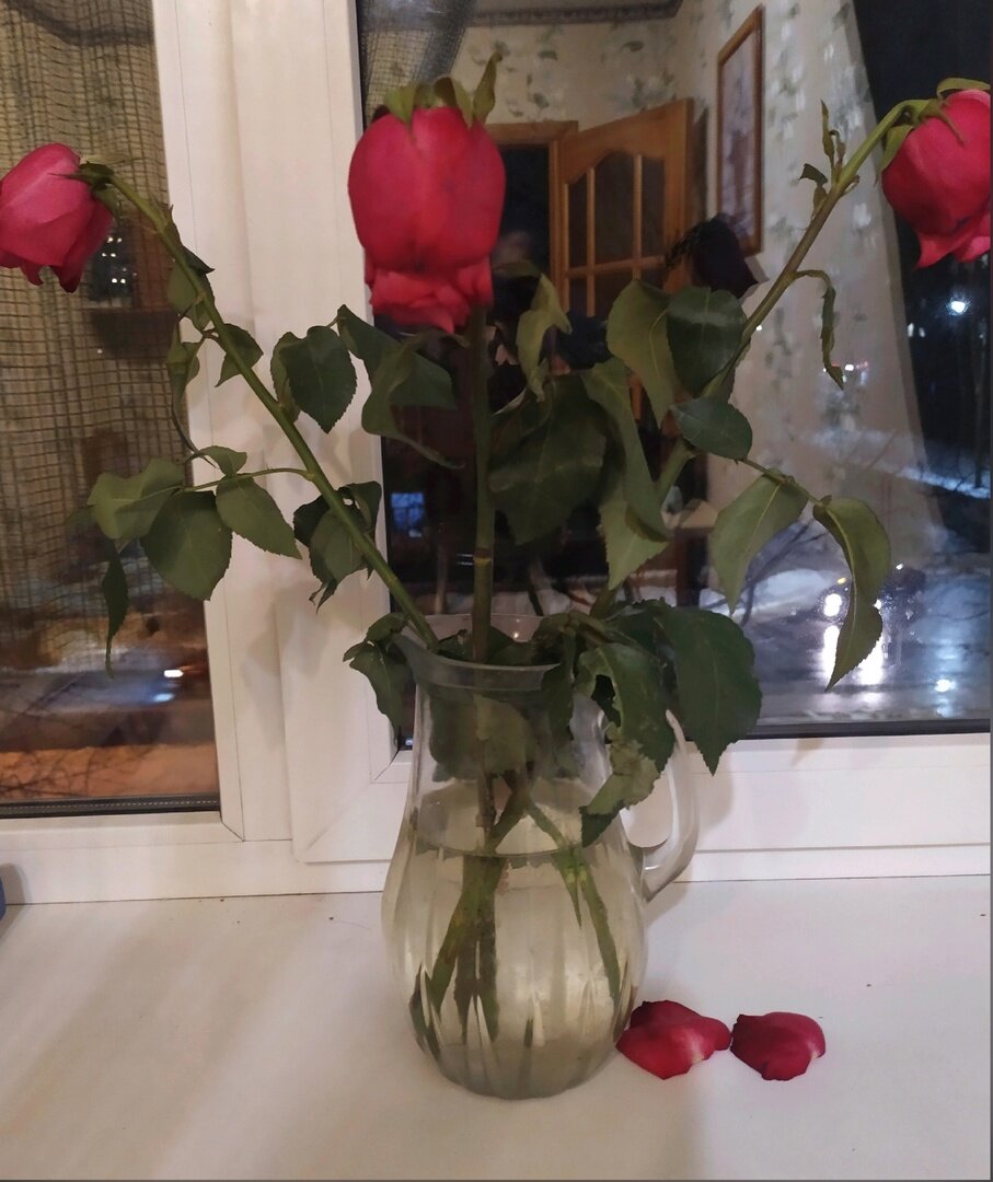 Если мне дарят цветы на день рождения, они всегда вянут уже на следующий день, исключение - букеты от дочери, они стоят очень долго.