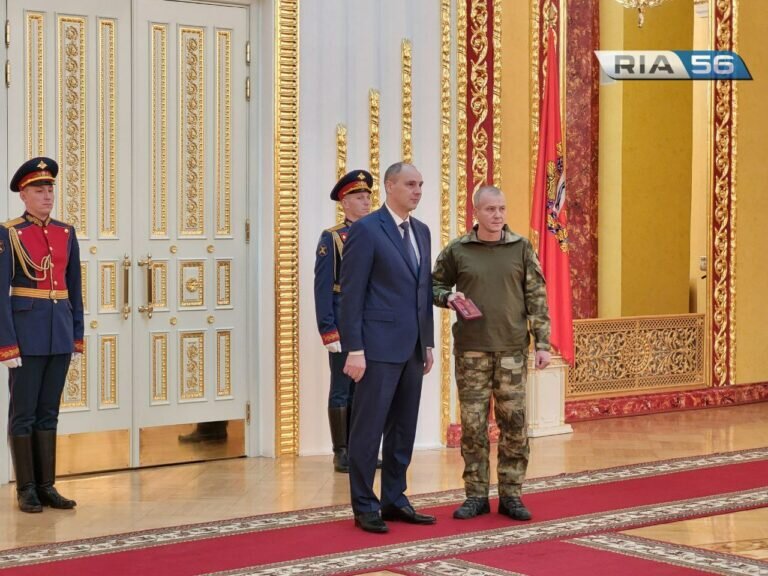    Оренбуржцы отмечены Президентом России Владимиром Путиным за мужество и отвагу Елена Шкатова