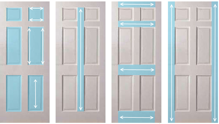 Чем и как покрасить шпонированную дверь