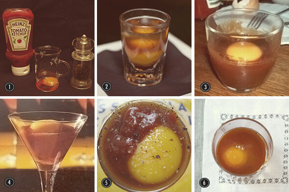 Вариции коктейля Устрица прерий