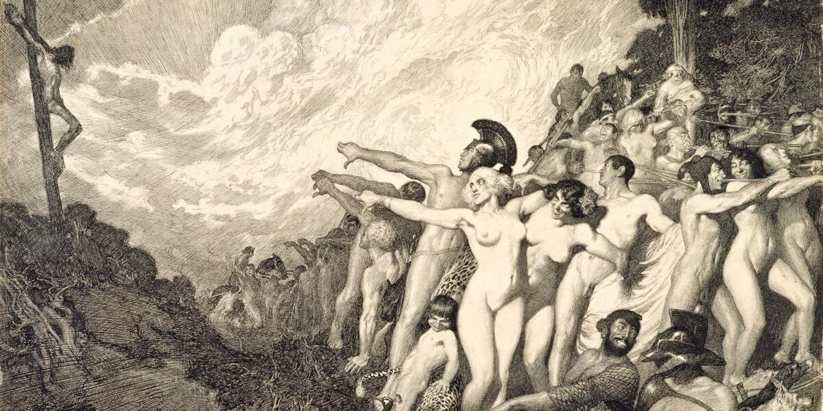 Норман Линдсей. «Pollice verso». 1904. National Gallery of Victoria