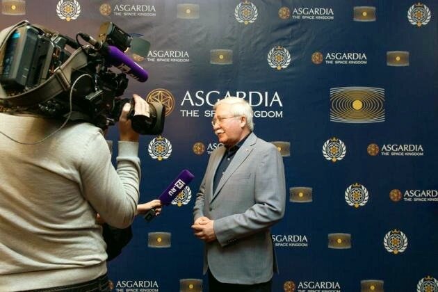 Глава государства Асгардия  Игорь Ашурбейли