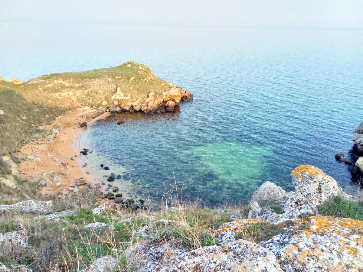 фото дикого пляжа на азовском море