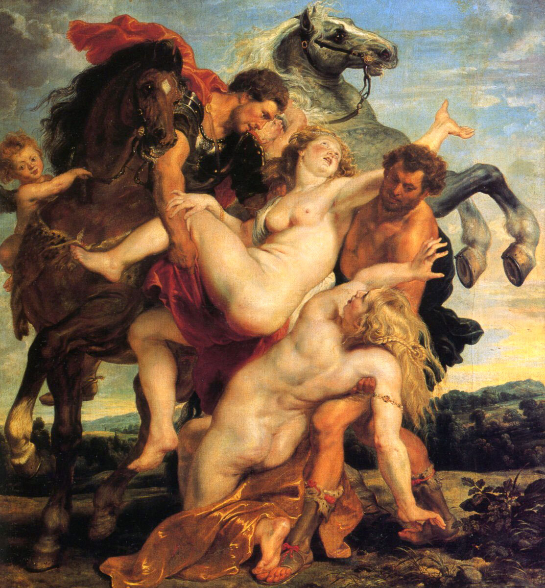 ну вдруг вы забыли как выглядит живопись Рубенса. Напоминаю 