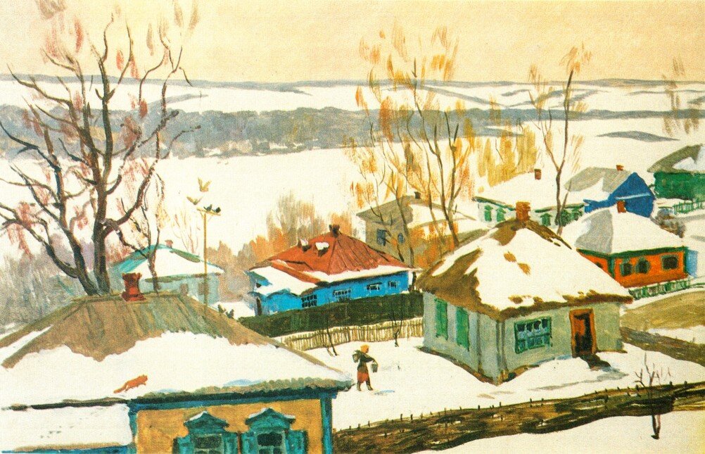 Вешки. Зима. 1990 