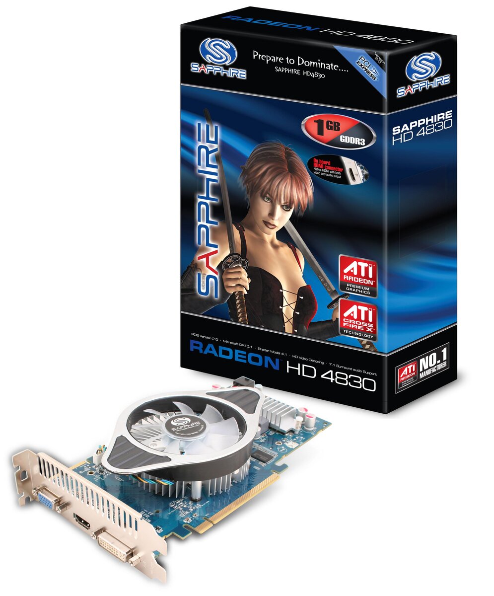 Radeon HD 4830 в исполнении Sapphire 