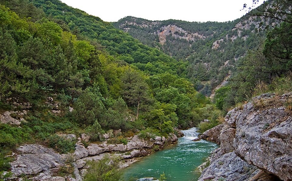 Чернореченский каньон