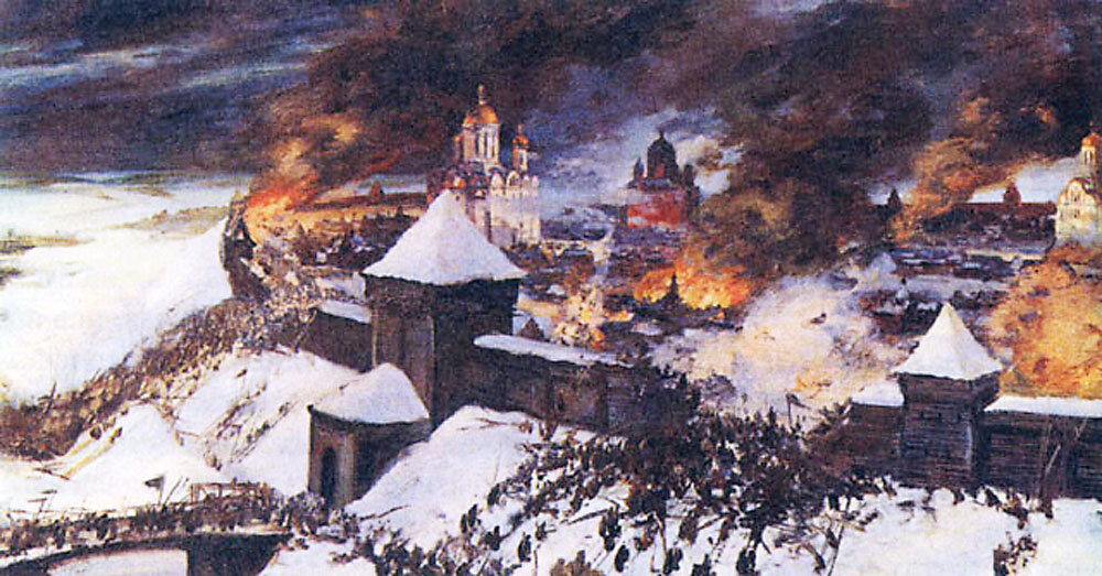 Осада русского города Киева в 1169 году русскими войсками