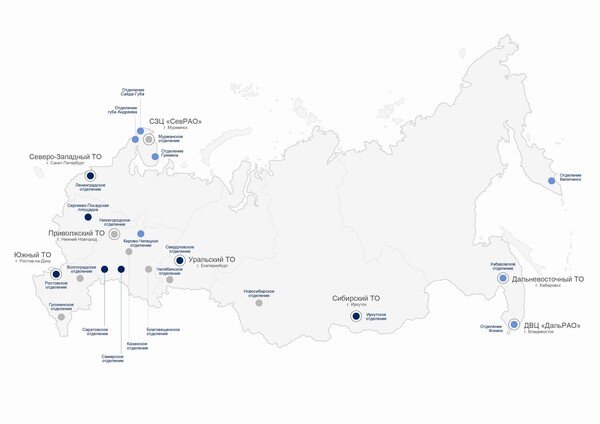 Атомная карта россии онлайн