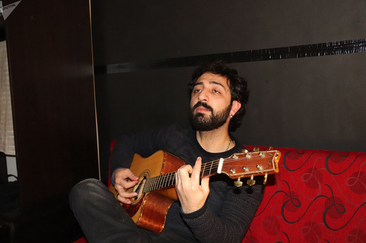 © SPUTNIK / IRADE CELILХикмет Поладзаде, известный под псевдонимом "Гара Дервиш"