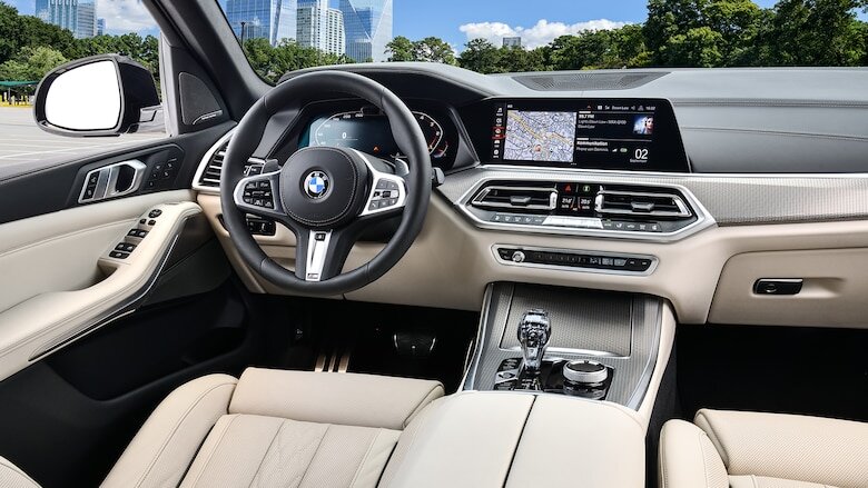 Интерьер BMW X5