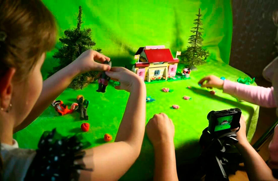 Съёмка мультика