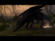 Кислородно-ацетиленовое пламя Ночной Фурии.