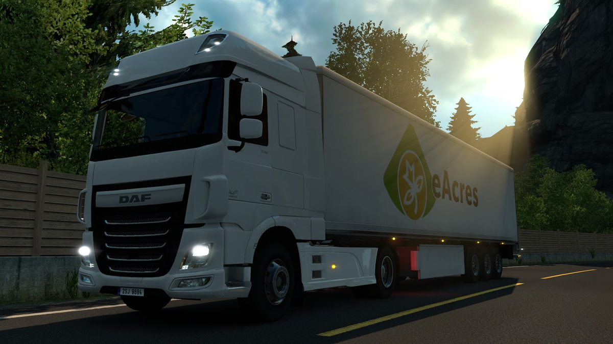 Взломанный Euro Truck Simulator