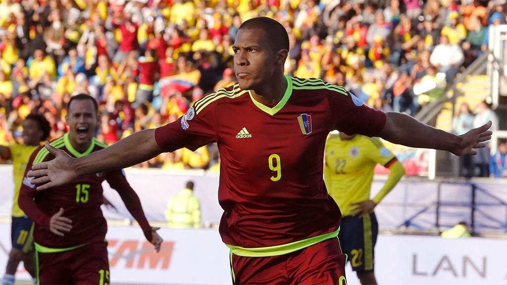 Соломон Рондон - форвард сборной Венесуэлы