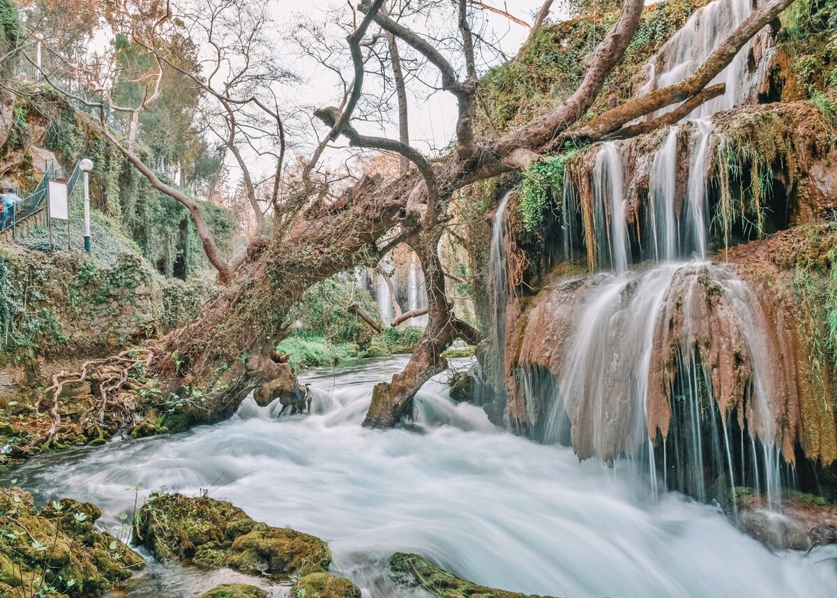 Водопад в анталии турция фото