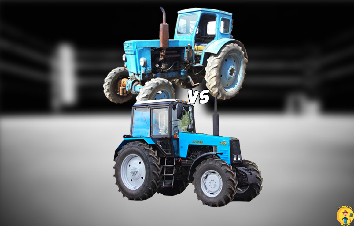 Битва тракторов на бездорожье!