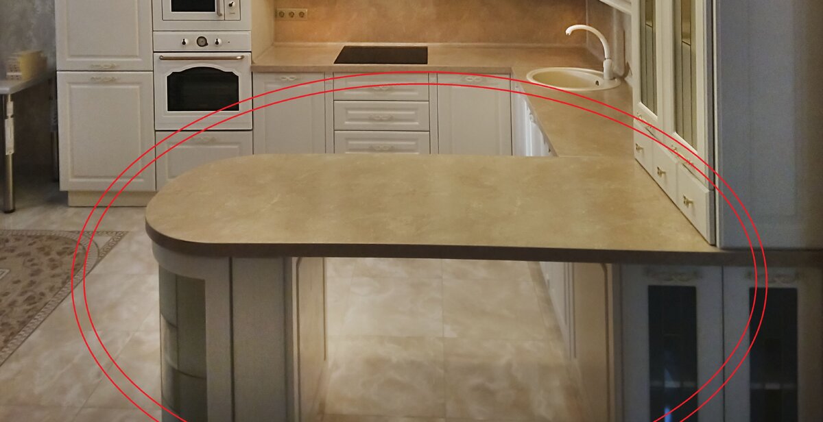 Кухня с островом