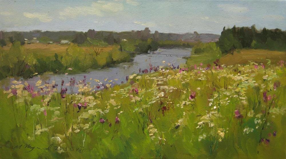 Август. Речка. 2019