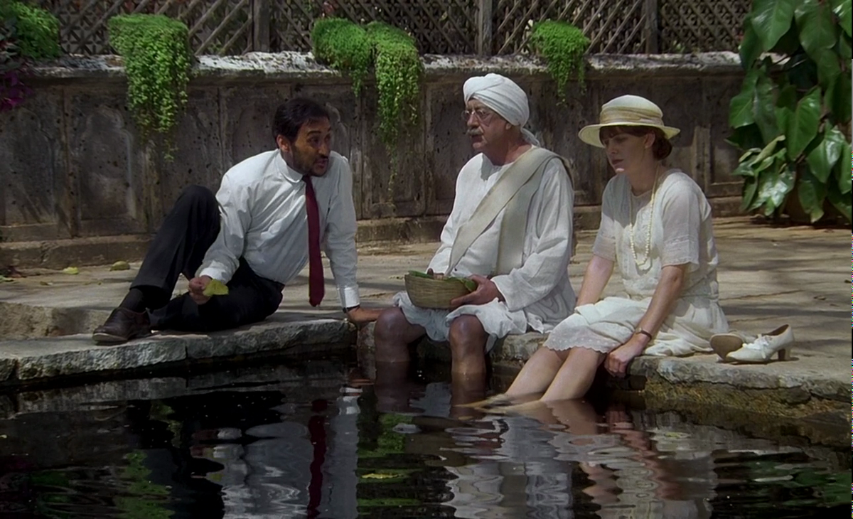 Кадр из фильма "Поездка в Индию", 1984 г.