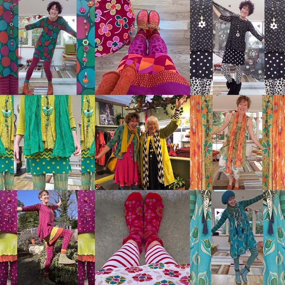 Фото со страницы Gudrun Sjödén English в Фейсбуке