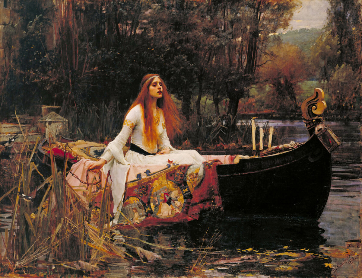Леди из Шалот. Джон Уильям Уотерхаус, 1888