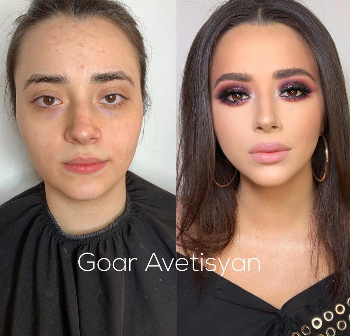 девушка до косметики и после. посмертный макияж фото до и после. посмертный макияж до и после. макияж гоар аветисян. посмертный макияж до и после.
