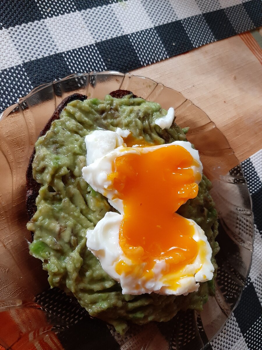 Тост с авокадо 
