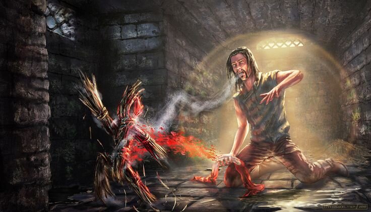 Источник: Яндекс.Картинки / Илююстрация из романа «Пожиратель войн»