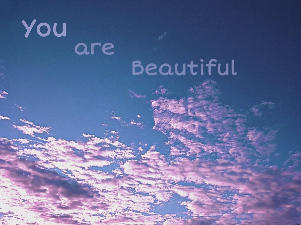 Напомни себе, что ты прекрасен/прекрасна!